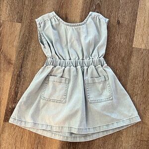 Rylee + Cru Denim Dress 2-3y